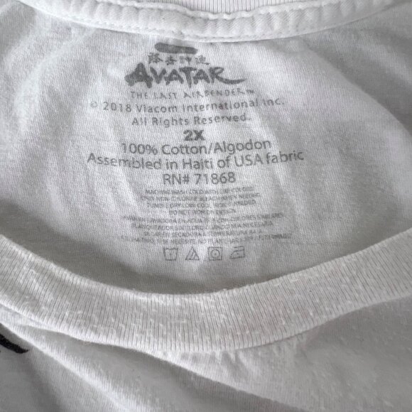 Avatar The Last Airbender Aang Katara Sokka Watercolor Graphic T-Shirt Men’s XXL - Picture 7 of 7